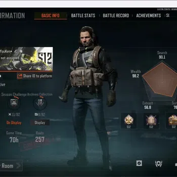 Arena Breakout Mid-Tier Mobile | LV 30 | SV 70.5 M | CV 50.5 M | RS AKM, L image 1