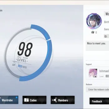 Punishing: Gray Raven Accounts End-Game ASIA | Lv.98 |[Nirvatia D,Ishmael P,Nanami S,Lilith D,Vera G,Selena P,Wanshi