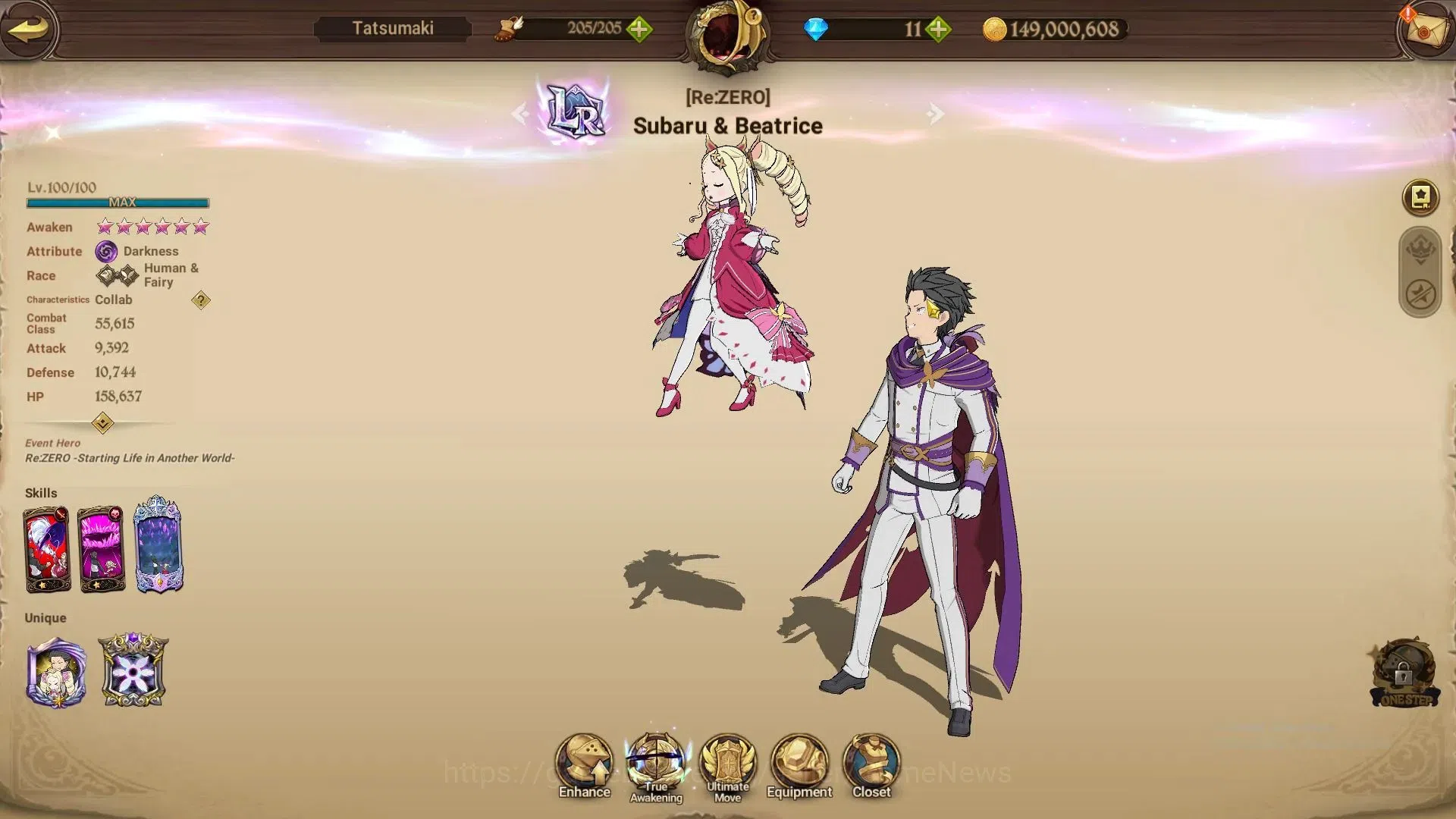 The Seven Deadly Sins: Grand Cross Accounts GLOBAL|2,7M CC|26 LS|5 LR+9 UR+Collab Re:Zero|Suba image 13