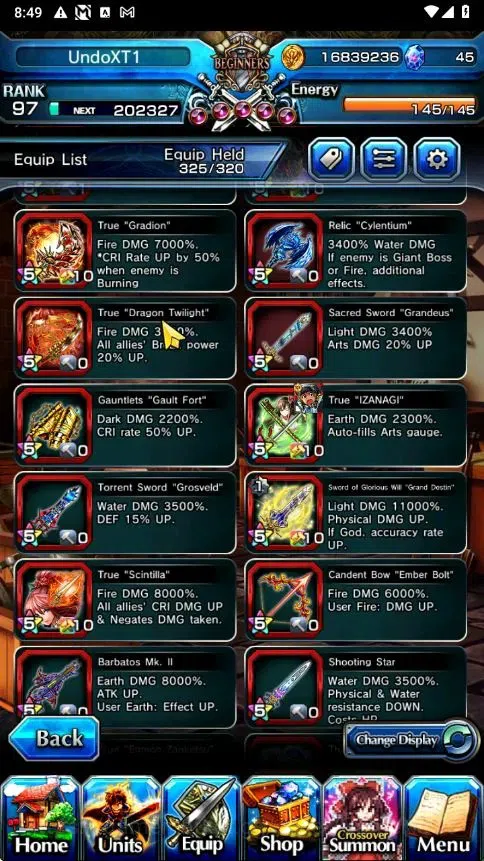 Grand Summoners Accounts Global|Rank 97|21 Ascend+4 TW|[Inumuta,Emiya,LuvRi image 12