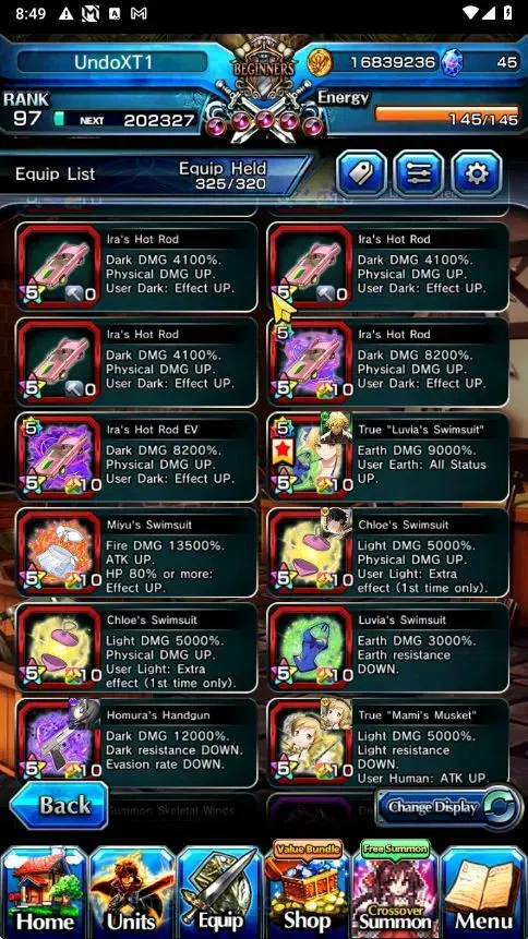Grand Summoners Accounts Global|Rank 97|21 Ascend+4 TW|[Inumuta,Emiya,LuvRi image 15