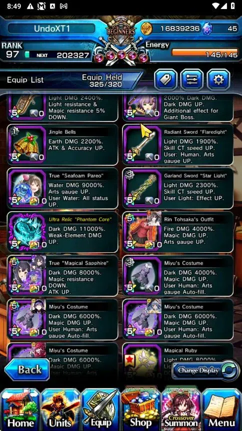Grand Summoners Accounts Global|Rank 97|21 Ascend+4 TW|[Inumuta,Emiya,LuvRi image 17