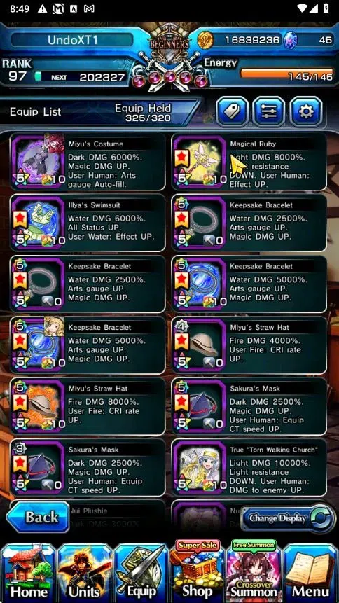Grand Summoners Accounts Global|Rank 97|21 Ascend+4 TW|[Inumuta,Emiya,LuvRi image 18