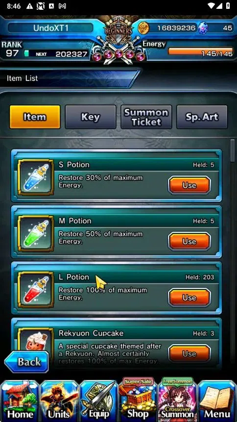 Grand Summoners Accounts Global|Rank 97|21 Ascend+4 TW|[Inumuta,Emiya,LuvRi image 2