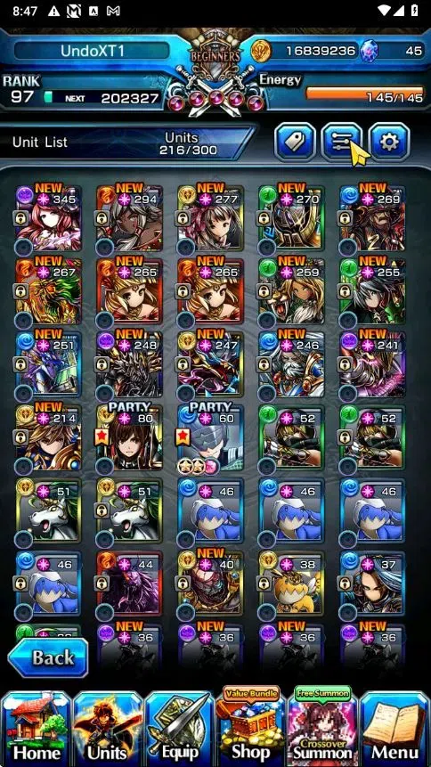 Grand Summoners Accounts Global|Rank 97|21 Ascend+4 TW|[Inumuta,Emiya,LuvRi image 5