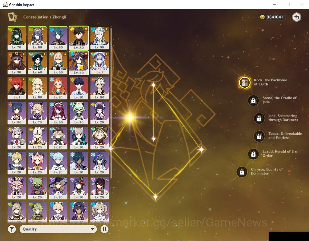 Genshin Impact Accounts ASIA|AR 55|6 Limit+3(*5Wep)|(lauma,Nefer)+Sign,Zho image 4