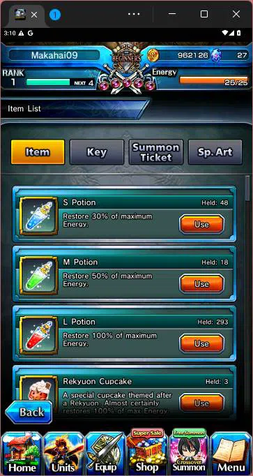 Grand Summoners Accounts GLOBAL|7 Ascend|Sunraku,Val Cestina,SS Liz,Val Mir image 10
