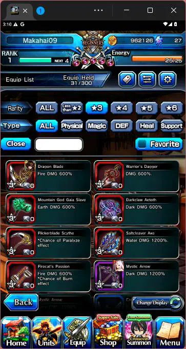 Grand Summoners Accounts GLOBAL|7 Ascend|Sunraku,Val Cestina,SS Liz,Val Mir image 7
