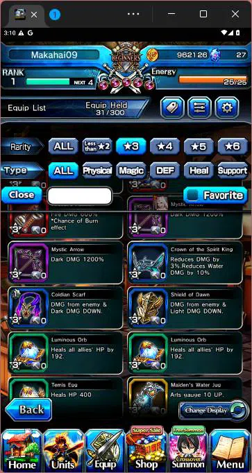 Grand Summoners Accounts GLOBAL|7 Ascend|Sunraku,Val Cestina,SS Liz,Val Mir image 8