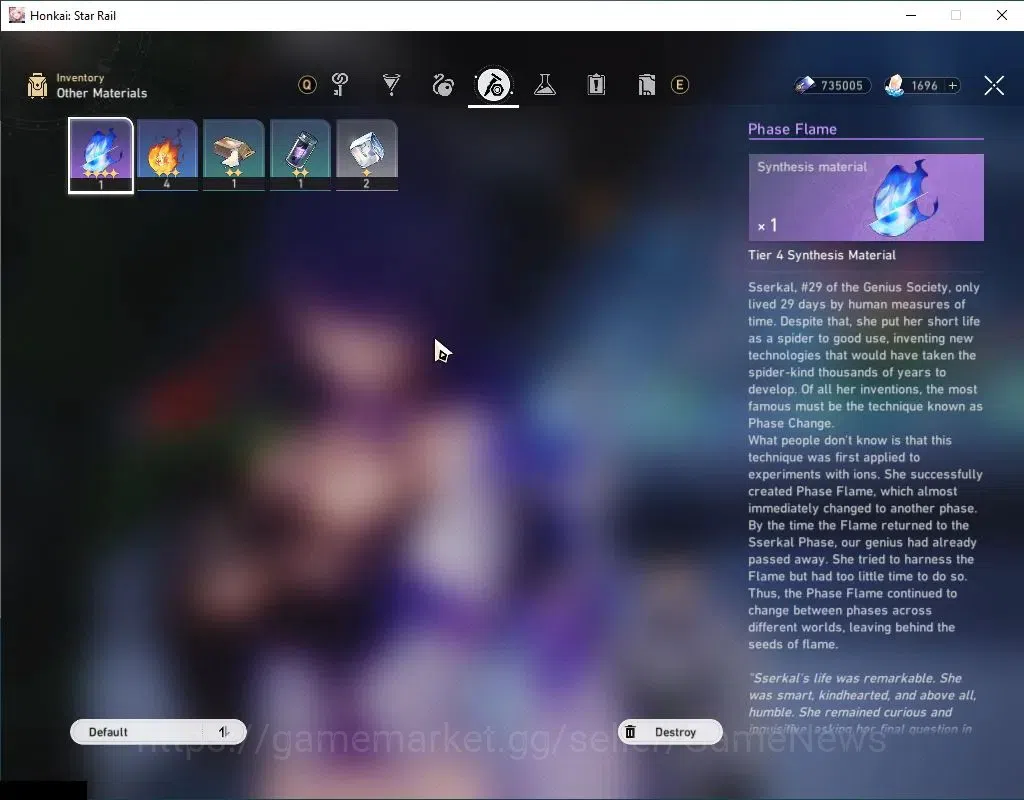 Honkai Star Rail Accounts EU |TL 3|1,6K SJ|2 Limited| [Acheron,Huohuo] |20 S image 7
