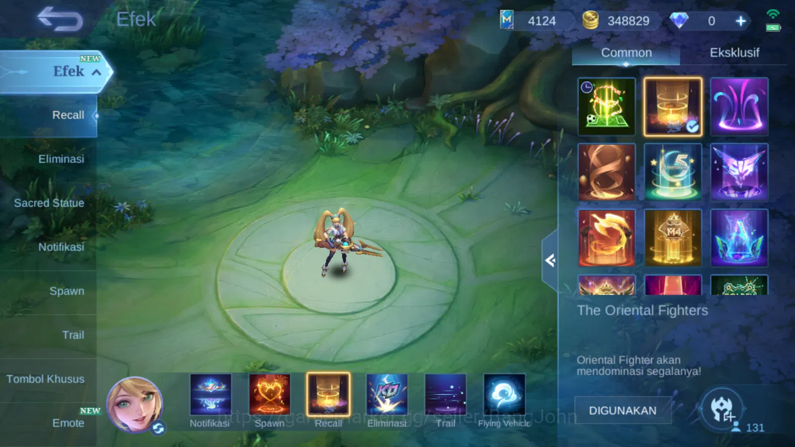 Mobile Legends: Bang Bang Accounts Others Hero 131 | skin 283 | kof karina | star annual kagura | cc natalia epic nana | 9th 5