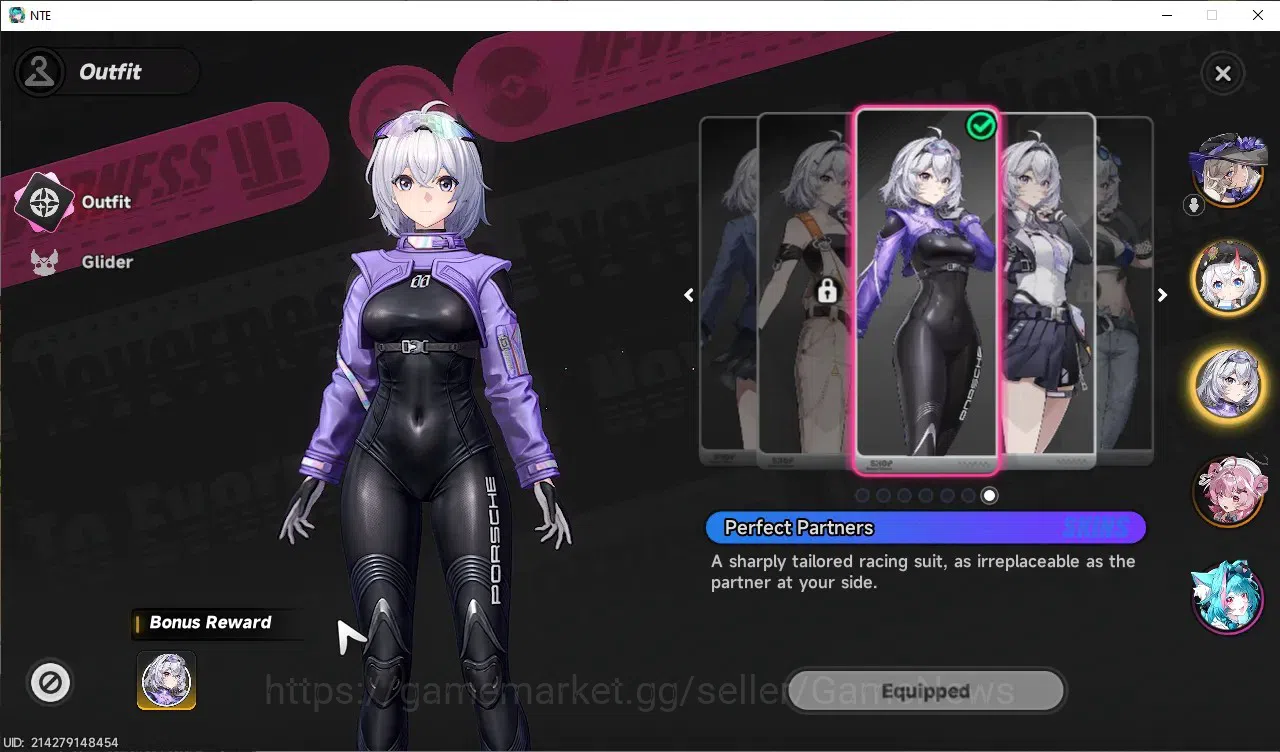 Neverness to Everness Accounts GLOBAL SEA|HL 47|TL 30|8 SSR 3 Limited Lacrimosa+S image 13
