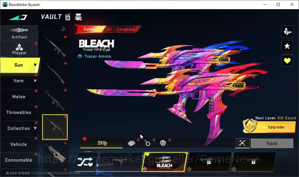 Blood Strike Accounts ASIA|3 COLLAB BLEACH SPIKE-Toshiro,Ethan-Byakuya,U image 5