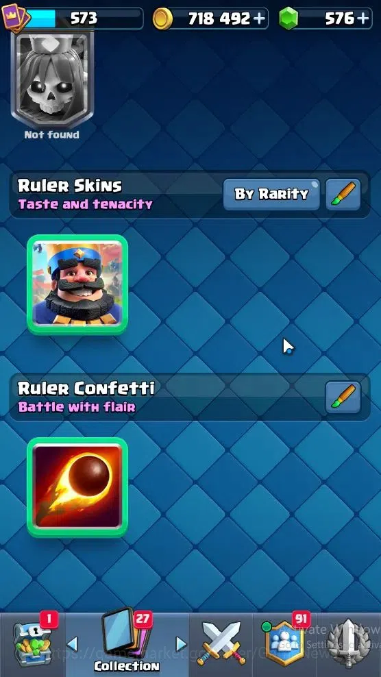 Clash Royale Accounts Lv 573|KTL 10|Trophy 5008|Card 93|Limited Skin|1 H image 20