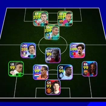 eFootball Accounts High-End Android|PW 3111|Lionel Messi Show T,Eden Hazard Epic,Luis Suarez Epic,PE Aubameyang|2026|Check