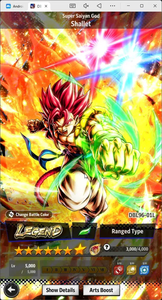 Dragon Ball Legends Accounts High-End Android | Lvl 170|202 Total Power|2.1K CC|5 LR|5 UL|LR Trunks&Gohan,SSG Shallet Etc|UL 13