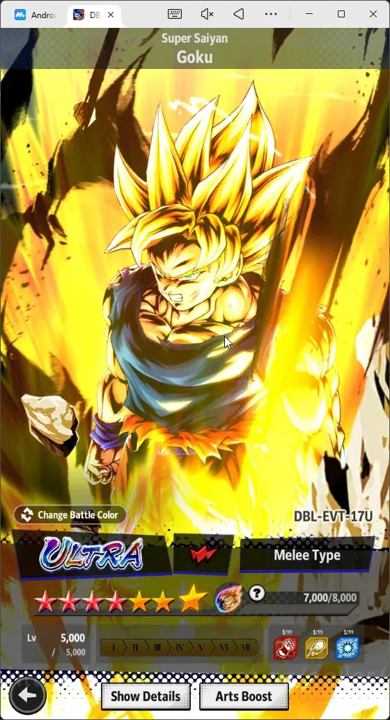 Dragon Ball Legends Accounts High-End Android | Lvl 170|202 Total Power|2.1K CC|5 LR|5 UL|LR Trunks&Gohan,SSG Shallet Etc|UL 19