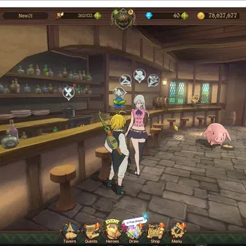 The Seven Deadly Sins: Grand Cross Starter GLOBAL|315K CC|40 DM|Chapter 1|5 UR|Nemesis Meliod image 1