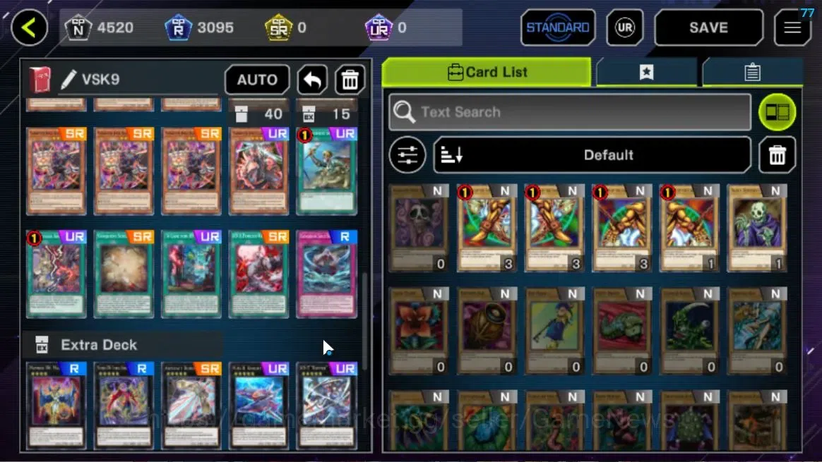 Yu-Gi-Oh! Master Duel Accounts Android|Lv 18|20 Deck|VSK9,SkyStriker,Dracotail,El image 10