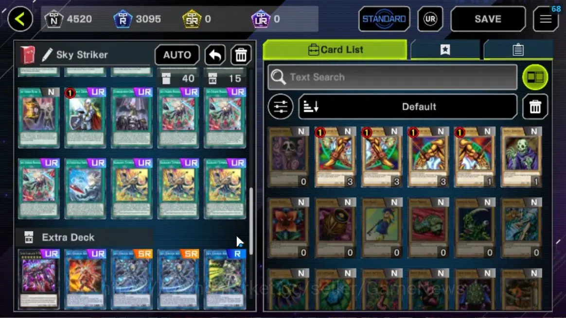 Yu-Gi-Oh! Master Duel Accounts Android|Lv 18|20 Deck|VSK9,SkyStriker,Dracotail,El image 14
