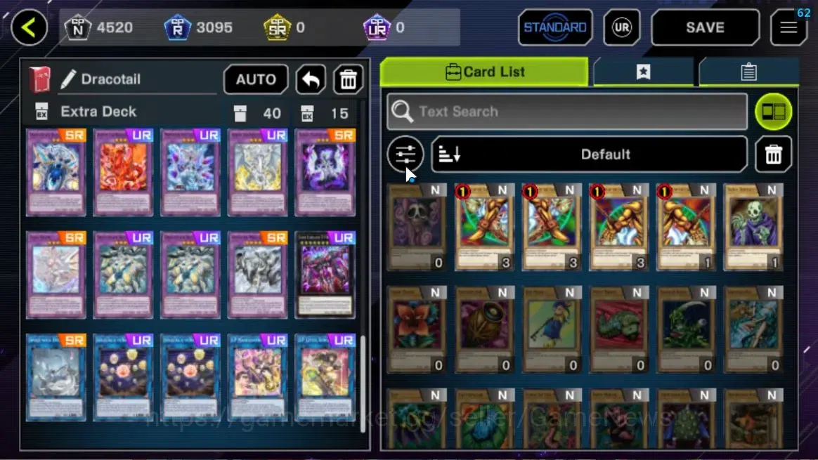 Yu-Gi-Oh! Master Duel Accounts Android|Lv 18|20 Deck|VSK9,SkyStriker,Dracotail,El image 19