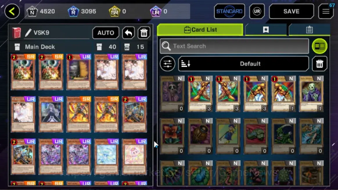 Yu-Gi-Oh! Master Duel Accounts Android|Lv 18|20 Deck|VSK9,SkyStriker,Dracotail,El image 8
