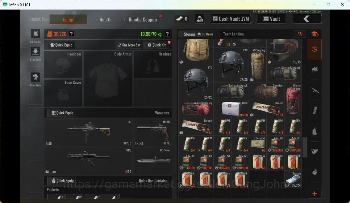 Arena Breakout Accounts MOBILE Lvl 30 |SV 19,4M|CV 17,4M|MORE SKIN, MORE D image 9