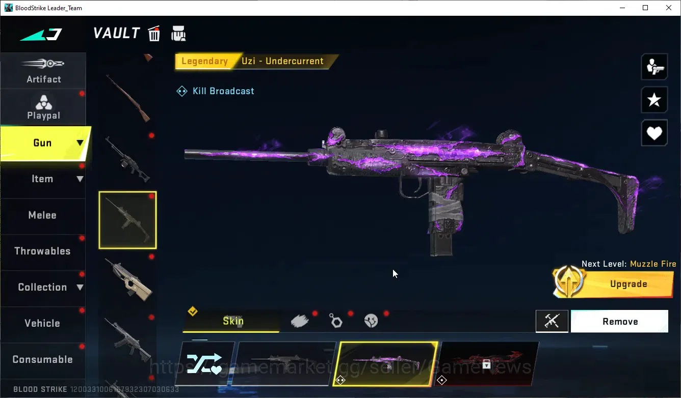 Blood Strike Accounts ASIA|Melee Talon Knife-Scythe|Collab EVA MCX EVA-0 image 11