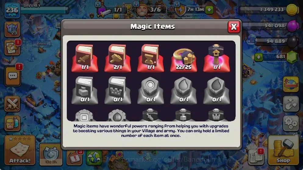 Clash of Clans Accounts Global |TH 16-BH 10|LVL 236|AQ 68 ,MP 63 ,GW 66 ,R image 4