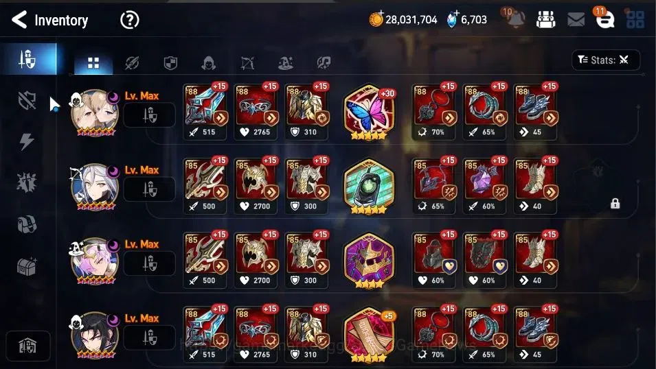 Epic Seven Accounts GLOBAL Unverif|New Era|5 ML(Rhiana&Luciel,EW Ludwi image 16