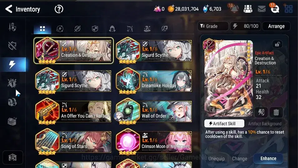 Epic Seven Accounts GLOBAL Unverif|New Era|5 ML(Rhiana&Luciel,EW Ludwi image 18
