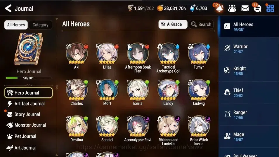 Epic Seven Accounts GLOBAL Unverif|New Era|5 ML(Rhiana&Luciel,EW Ludwi image 5
