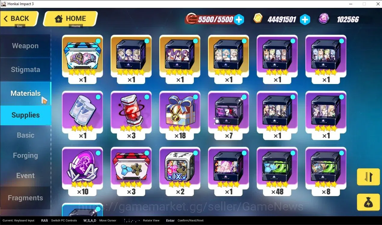 Honkai Impact 3rd Accounts SEA Lv80| 5 Fullset Part 2 (Elysia HLE, Songque+Co image 12