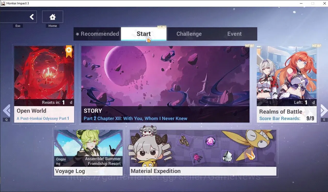 Honkai Impact 3rd Accounts SEA Lv80| 5 Fullset Part 2 (Elysia HLE, Songque+Co image 20