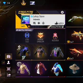 Free Fire Accounts akun sultan