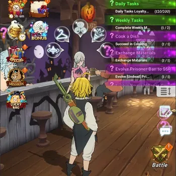 The Seven Deadly Sins: Grand Cross Accounts Starter Global|1,155 Diamonds | Starter 4LR+4UR(Odin,Thor,Sabunak,DK