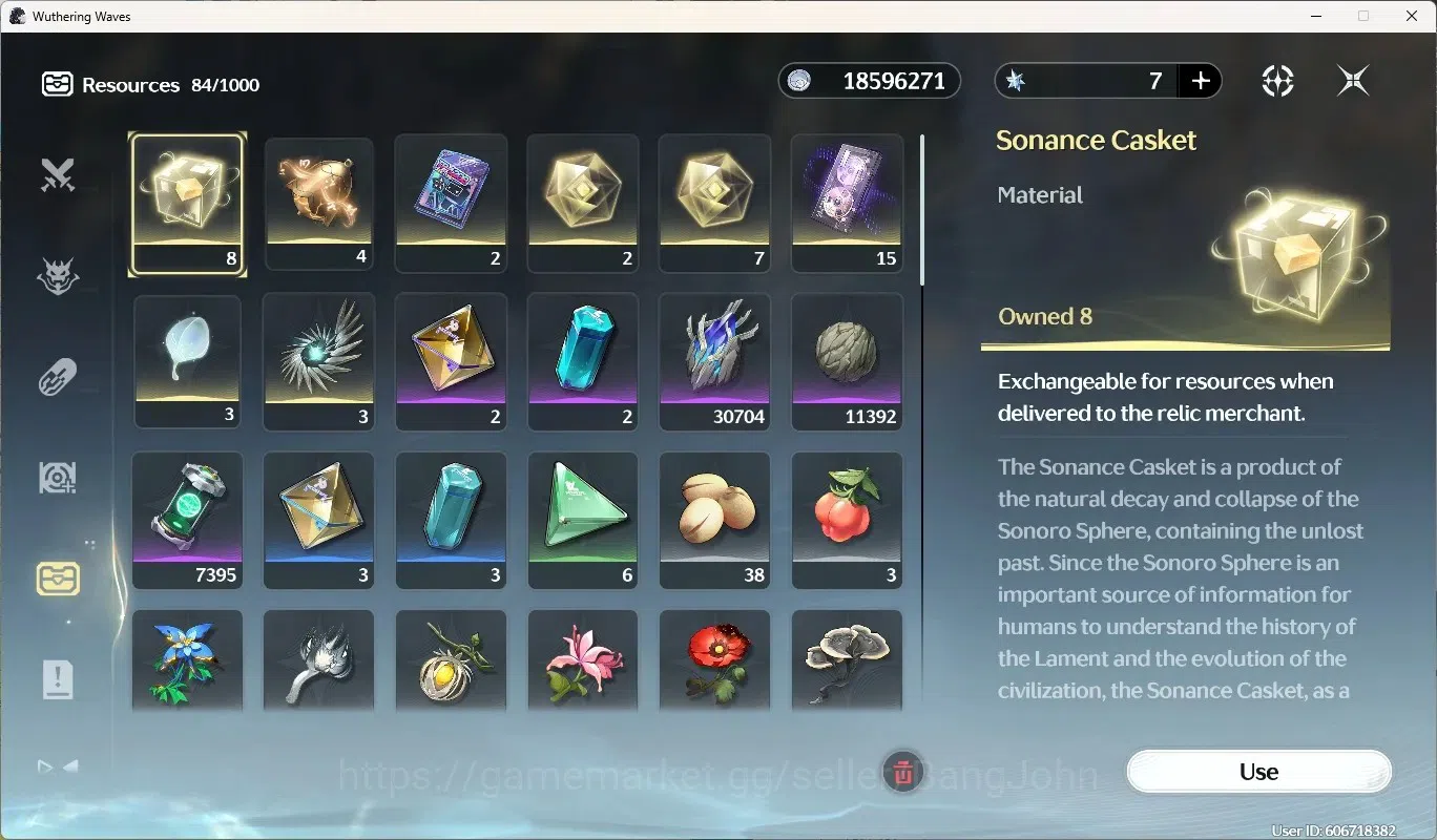 Wuthering Waves Accounts EU|UL 49|Rank 5|3 Char Limited [Lucy RC6]+Sign,Luc image 8