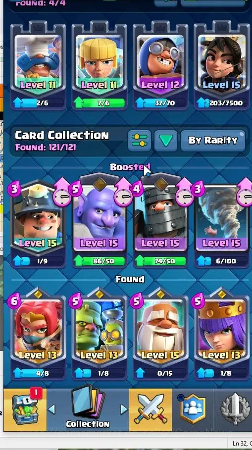 Clash Royale Accounts Lv 57|KTL 15|Trophy 11399|Card 129|15 EVO,5 Hero,8 image 12