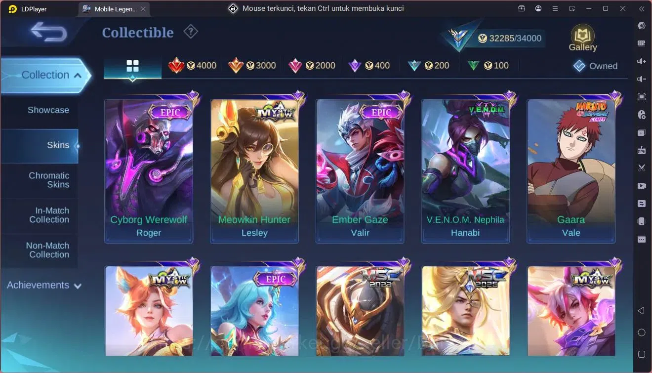 Mobile Legends: Bang Bang Accounts Global|Hero 92|Skin 156|Expert|Sanrio Floryn|CC Na image 10