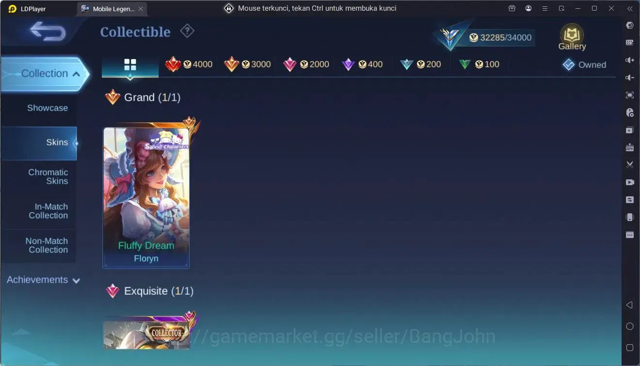 Mobile Legends: Bang Bang Accounts Global|Hero 92|Skin 156|Expert|Sanrio Floryn|CC Na image 7
