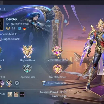 Mobile Legends: Bang Bang Collector Global|Hero 92|Skin 156|Expert|Sanrio Floryn|CC Na image 1