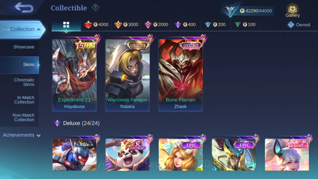 Mobile Legends: Bang Bang Accounts Hero 83 | Skin 171 | Annual Hayabusa | Luckybox Zh image 6