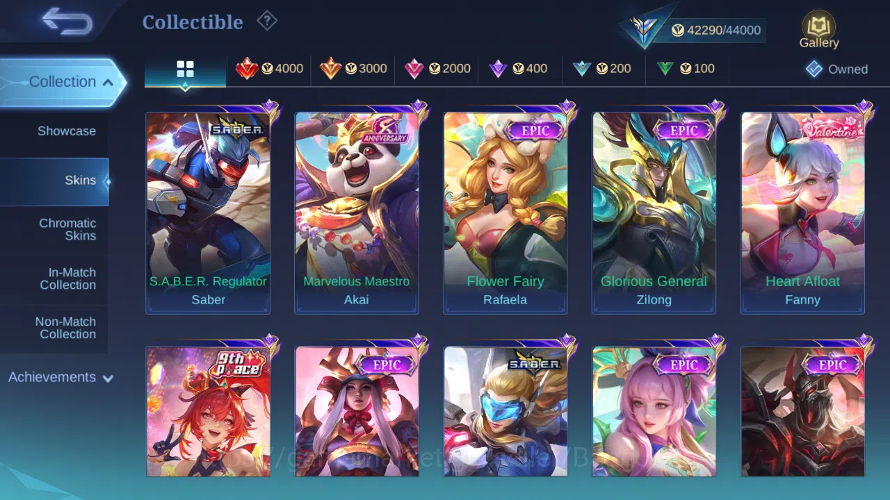 Mobile Legends: Bang Bang Accounts Hero 83 | Skin 171 | Annual Hayabusa | Luckybox Zh image 7