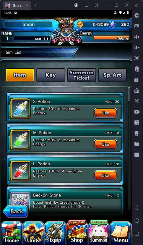 Grand Summoners Accounts Global |Ascend 4| Kirisame, Chloe, Summer Miyu, Sh image 2
