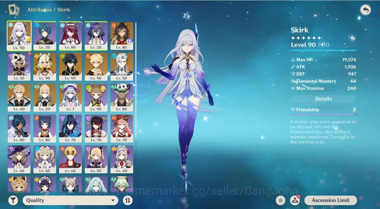 Genshin Impact Accounts ASIA | AR 55|5 Limited 5* Char [Xilonen+Sign],Skir image 2