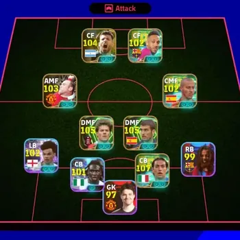 eFootball Accounts Legends & Iconic Players Android|Power 3167|Epic Alessandro Nesta,Pep Guardiola,Xabi Alonso,Sergio