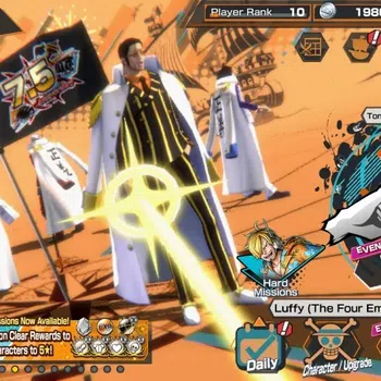 One Piece Bounty Rush Accounts High-End Global | EX 3 | PR 10 | Gol D. Roger,Borsalino Max,St. EthanBaron | GF 246 | RD 589