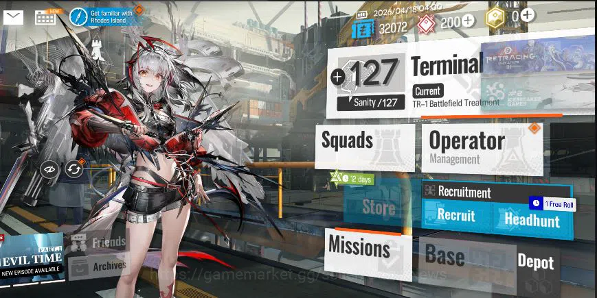 Arknights Accounts Lv 1 | 25 Operator | 1 Limited | [Wis'adel] | Chap image 5