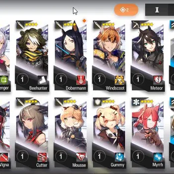Arknights Mid-Tier Lv 1 | 25 Operator | 1 Limited | [Wis'adel] | Chap image 1