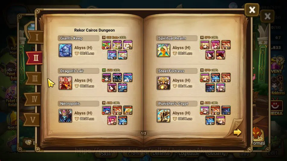 Summoners War: Sky Arena Accounts ASIA Lv 100|1 LD(Maximilian)|40 NB5 Total(Chiwu,Ma image 4